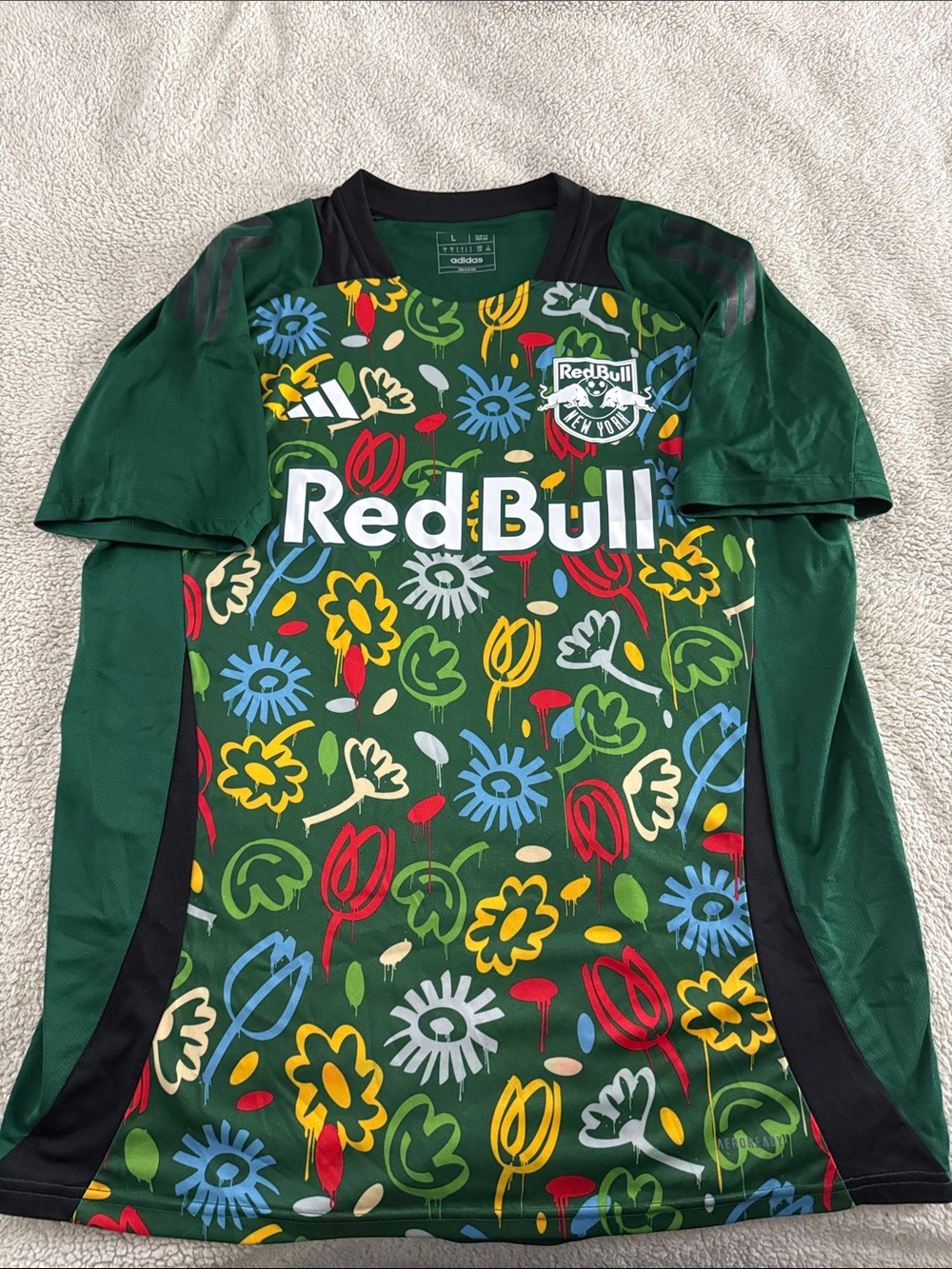 New York Red Bulls 🇺🇸 2024 Earth Day 🌎 Edition Adidas Training Jersey